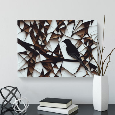 Awesome Abstract Bird - Wrapped Canvas