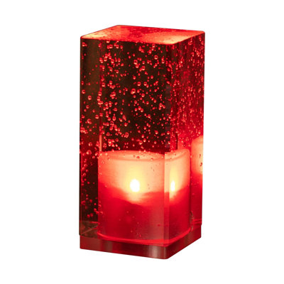 Bar Desk Lamp LED Rechargeable Crystal Lamp Restaurant KTV  Bedside Lamp Small Night Light Decorative Table Lamp