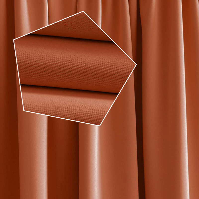 Ensemble de rideaux obscurcissant 2 pièces, L 52 po x L 90 po