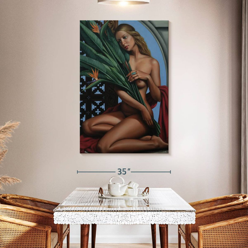 Bird Of Paradise 2007, 51" H x 34" W
