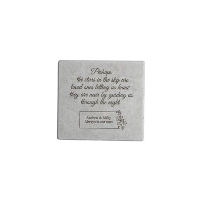 Weather Resistant Concrete People Garden Stone