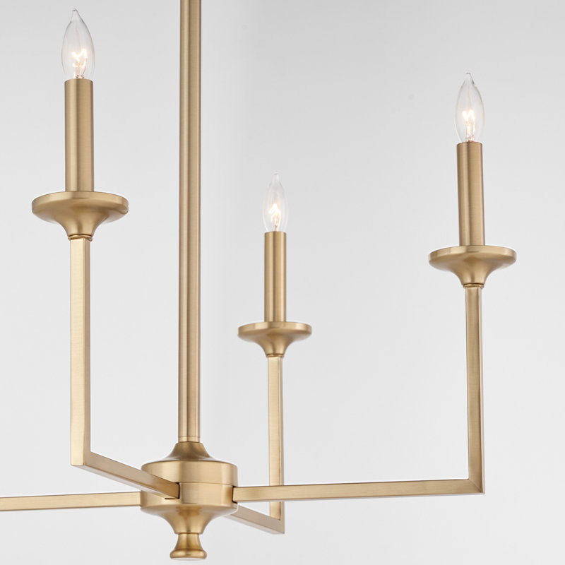 CHANDELIER Danielo 4LT, Antique Brass