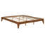 Base de lit plateforme en bois durable, support de lattes robuste-129232536