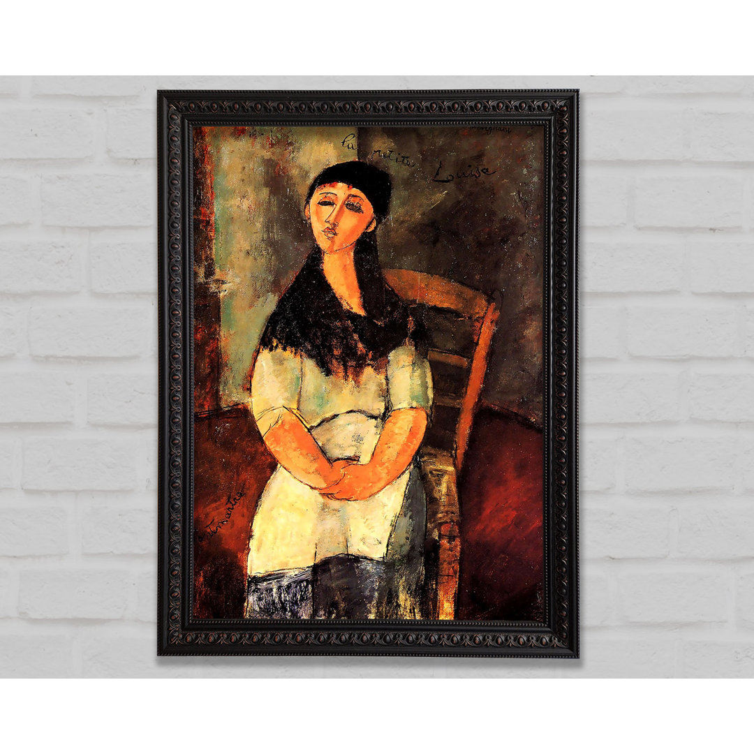 Modigliani Die kleine Louise - Druck