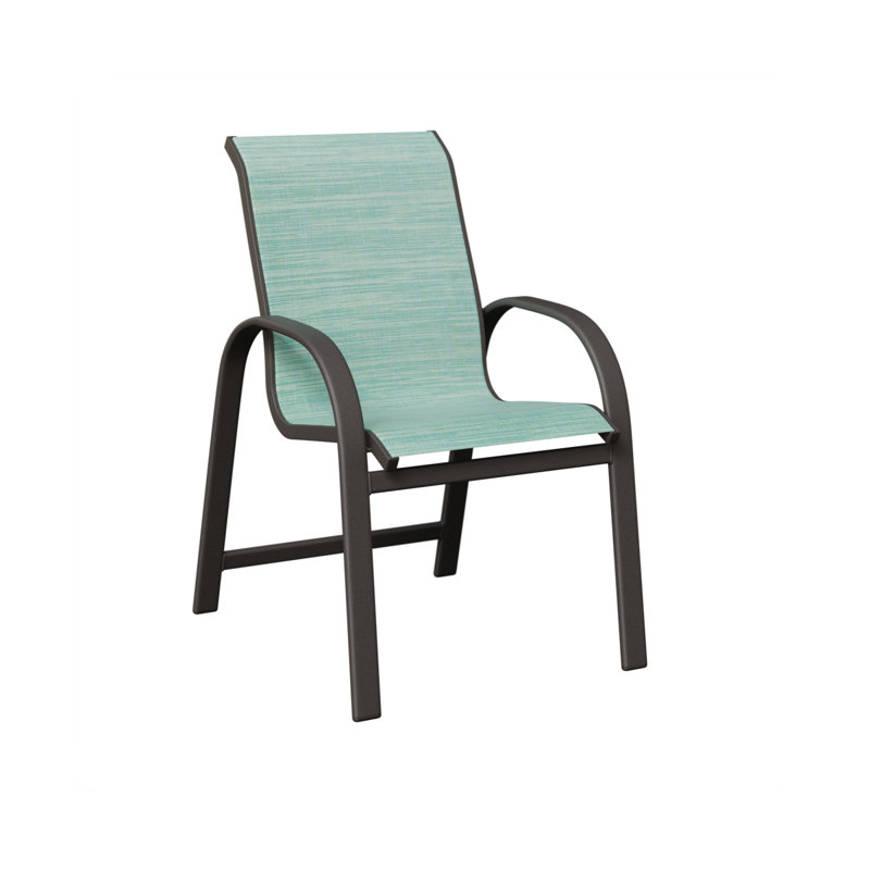 Chaise berçante en aluminium graphite moucheté Berlin Gardens, Paysage marin, Aluminium graphite moucheté