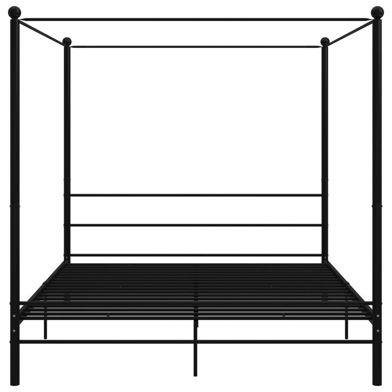 Azeezah Bed, 260 x 220 cm, Black