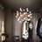 30 - Light Steel Dimmable LED Sputnik Sphere Chandelier-1780136103