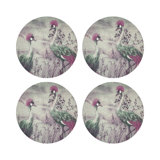 Crested Crane Pebble 16" Vinyl Placemat