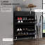 12 Pair Flip Down Shoe Storage