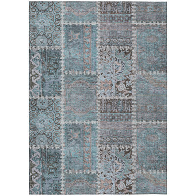 Patchwork Indoor / Outdoor Rug