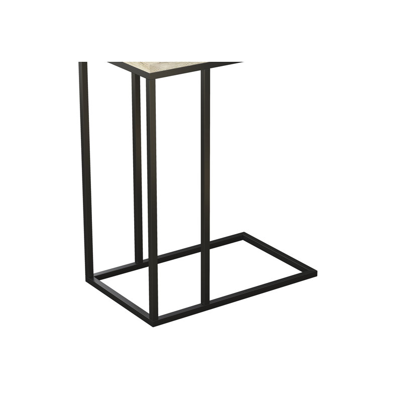 Cothern End Table, Reclaimed Wood, Black