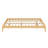 Solid Dry Bamboo Wood Platform Bed Frame, With Wood Slat Support-1717445455