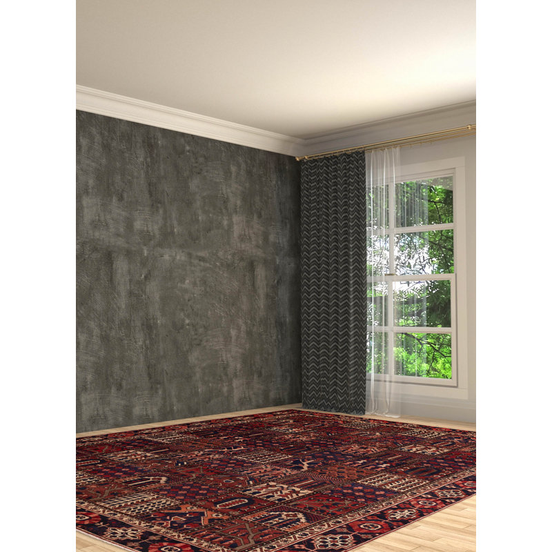 Tapis rouge Kayseri 9 pi 8 po x 13 pi 0 po