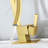 13.8" Creative Bathroom Sink Faucet, Solid Brass Waterfall Single Handle Sink Faucet-60266869