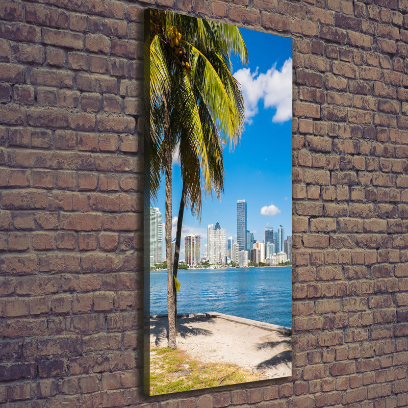 Miami - Wrapped Canvas Print