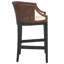 Tabouret de comptoir en bois massif Carneshia-762767893