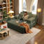 Ensemble de chaise longue surdimensionnée en velours côtelé moelleux avec rangement et canapé-lit convertible-1212794340-1212794343