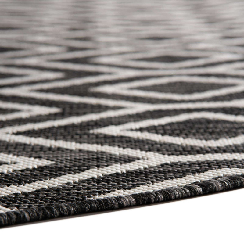 Outdoor Destiny Area Rug Bark Color, Rectangle 3' x 5'