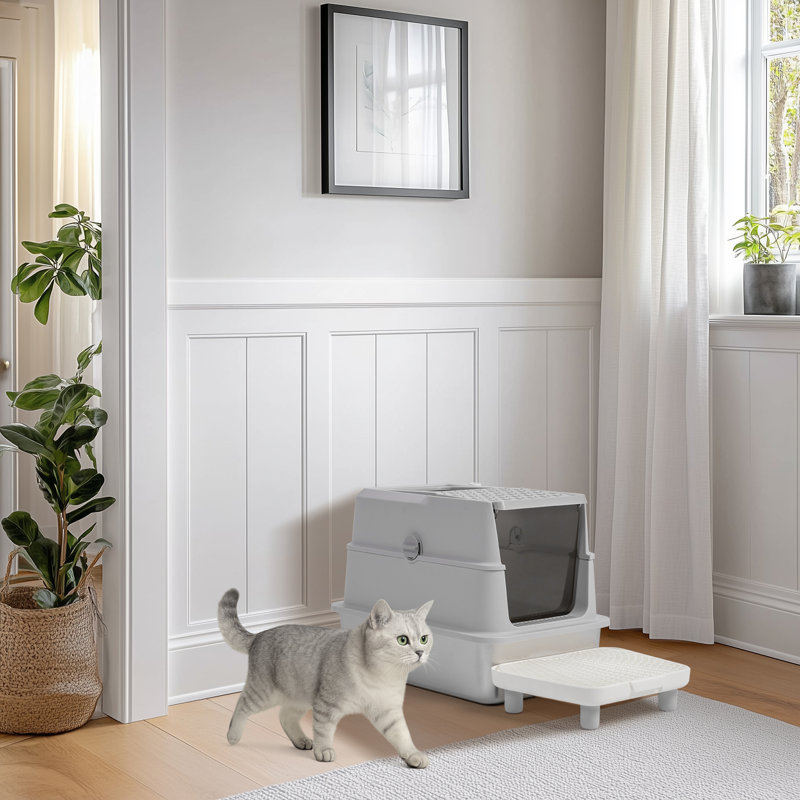Bac à litière pour chat 18 po