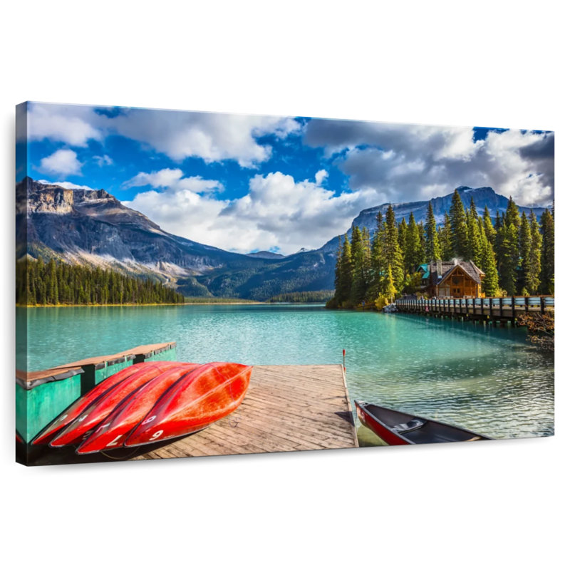 Alvord Emerald Lake Kayaks, 8" H x 12" W