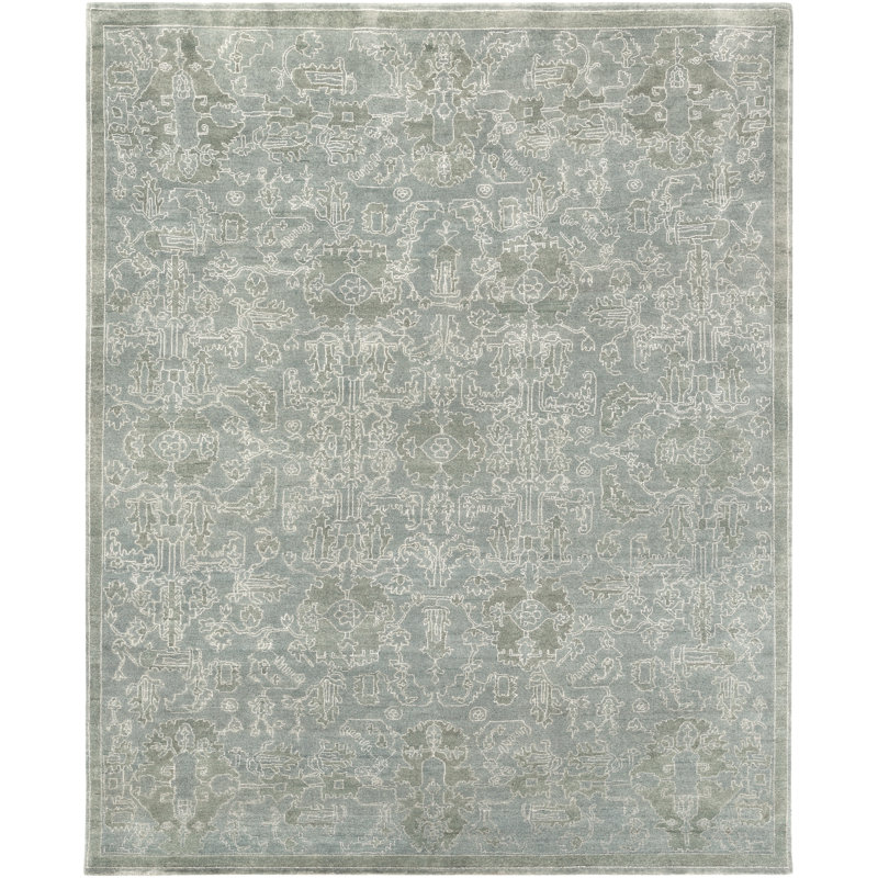 Chebanse Ikat Indoor Rug, Rectangle 6' x 9'
