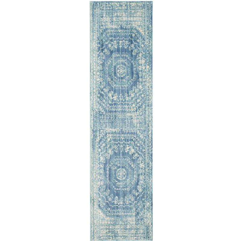Thanh Valencia Performance Oriental Rug, Runner 2'2" x 12'
