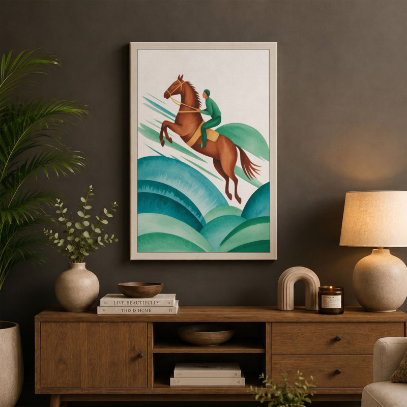 Print, 36x24 - 91.4 x 61.0 cm, Ochre Border