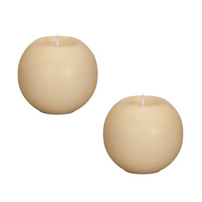Unscented Flameless Pillar Candle