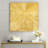 Modern Gold Resin Wall Art - Abstract Burst Hand Painted 30"X30 30"W X 30"H