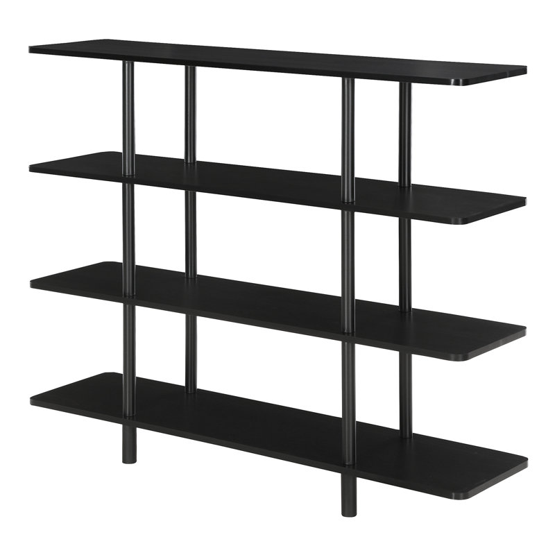 Marcellina 100 cm H x 120 cm W Etagere Bookcase, Espresso