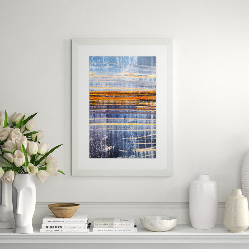 Industrial 2' Framed Print on Glass