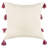 Landria Tassels Reversible Throw Pillow