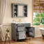 Meuble-lavabo simple avec plateau Jayliana-1140934981-1141018042