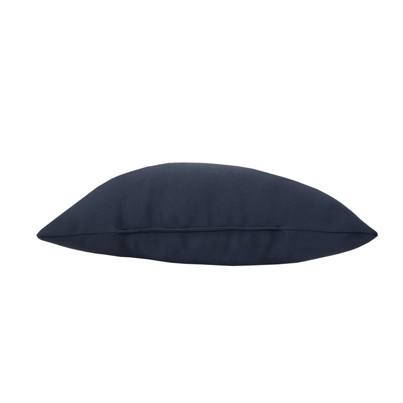 Solid Colour Indoor/Outdoor Reversible Throw Pillow
