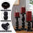 3 Pack Metal Black Retro Candle Stick Holders