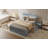 Full Size Platform Bed With Drawer And Two Shelves