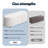 Tarsus Linen Upholstered Storage Bench-1759220999