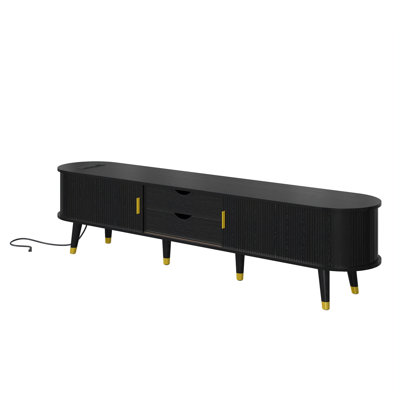 TV Stand With Charging Station