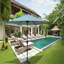 Parasol moderne de 9 pi-223708490