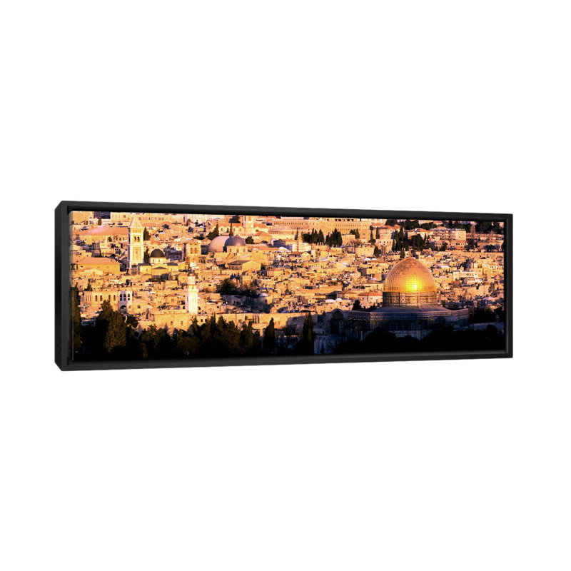 Reproduction de photo sur toile, H 12 po x l 36 po x P 1,5 po, Toile avec cadre noir