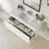 Fresca Mezzo 48" Wall Mount Single Sink Bathroom Vanity with Integrated Top - Faucet Not Included