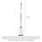 Modern Minimalist Wrought Iron Floor Lamp with High-Transmittance PMMA Shade-1043805080