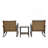3Pcs Rocking Rattan Set Wholesale Leisure Chair Outdoor Rattan Rocking Chair Set-2001655975