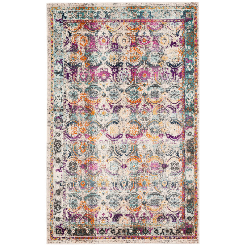 Wayne Performance Oriental Rug, Rectangle 5'1" x 7'6"