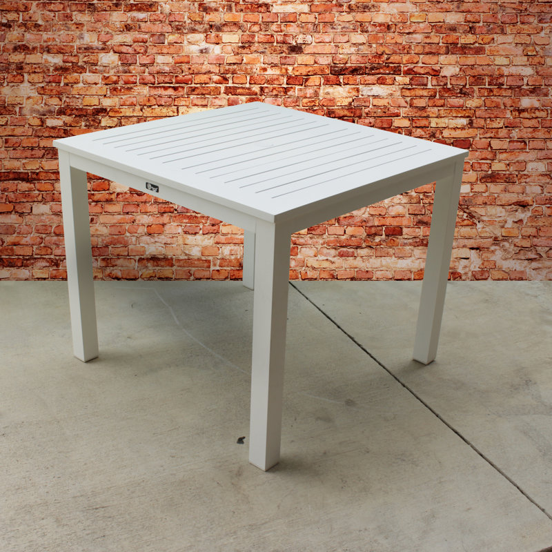 Table de salle à manger Patrica, Blanc