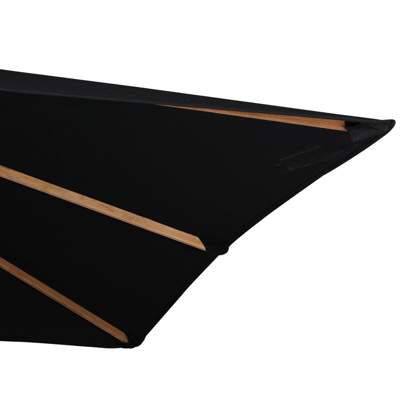 Baska 118'' W Umbrella, Black