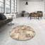 Tapis patchwork brun / vert / gris-758075385