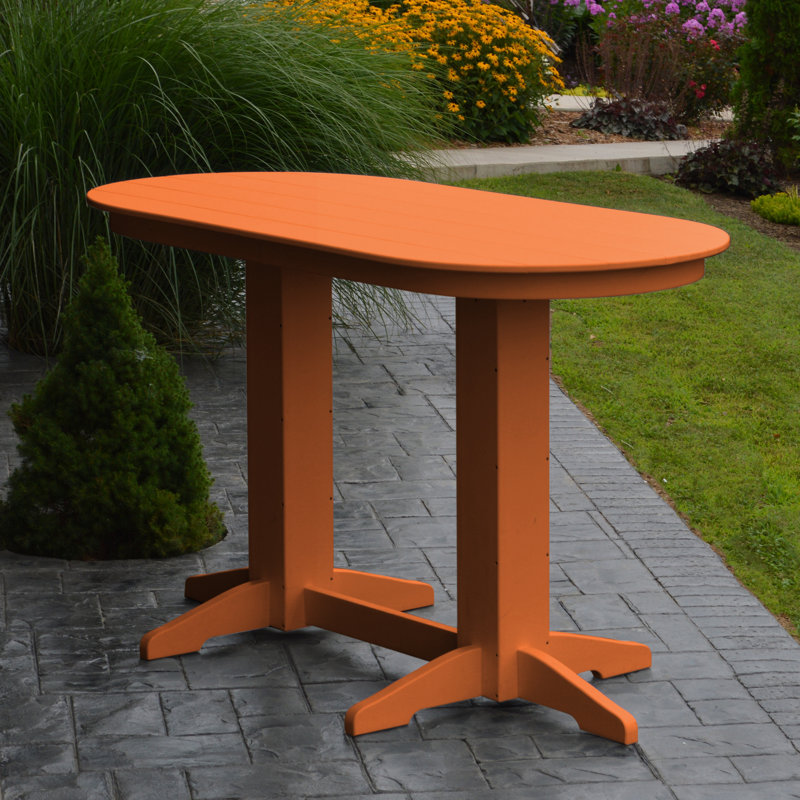 Table de salle à manger Nettie, Orange, l 33 po x L 60 po x H 42 po