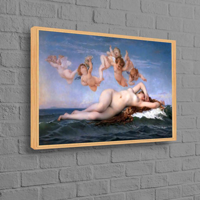 Birth Of Venus Inspired Angel Canvas Art With Sea And Angels Theme From The Collection Of Alexandre Cabanel Art Reproductions