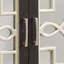 Armoire console au fini noir antique